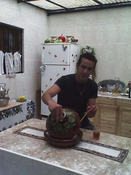 me and  tajine of Morocco